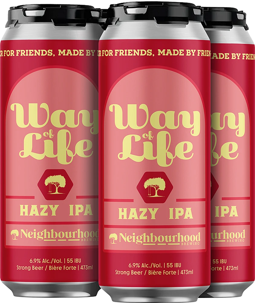 BCLIQUOR Neighbourhood Brewing - Way Of Life Hazy Ipa Tall Can