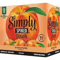 BCLIQUOR Simply Spiked - Peach Can