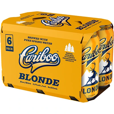 BCLIQUOR Pacific Western - Cariboo Blonde Can