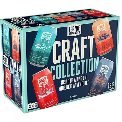 BCLIQUOR Fernie Brewing - Craft Collection Pack Can