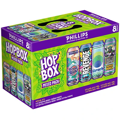 BCLIQUOR Phillips Brewing - Hop Box Tall Can Mix Pack