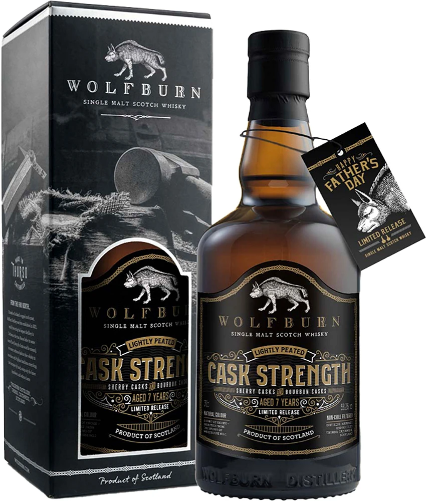 BCLIQUOR Wolfburn - 7 Yo Cask Strength Single Malt Scotch Whisky