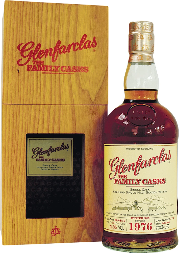 BCLIQUOR Glenfarclas - 1976 Family Casks Winter 2015 Cask 3110