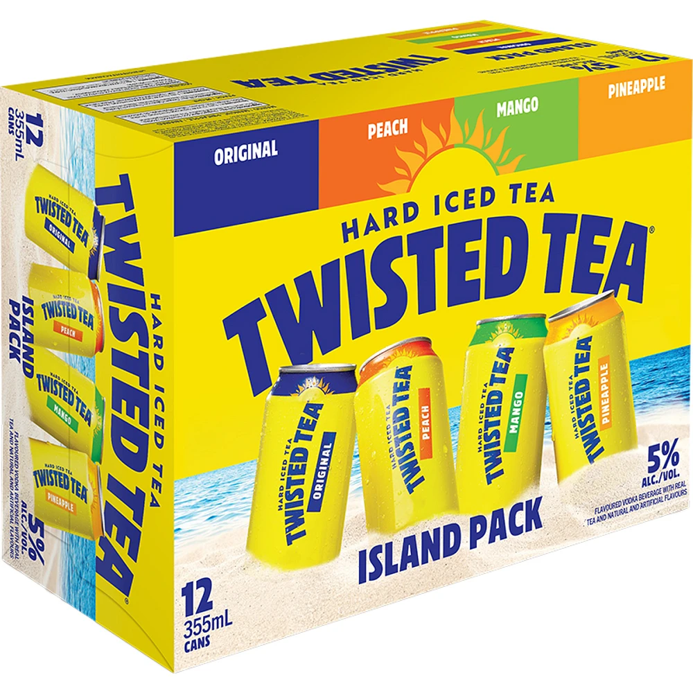 BCLIQUOR Twisted Tea - Island Mix Pack Can