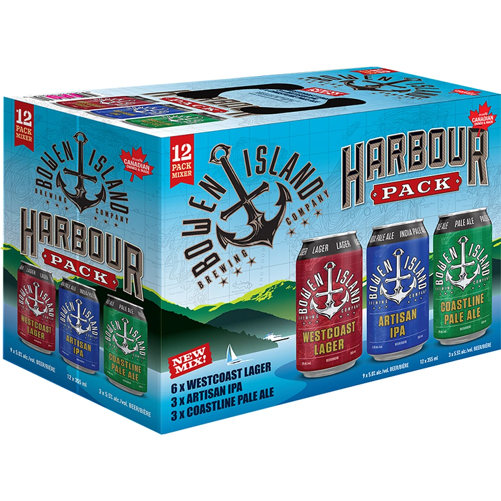 BCLIQUOR Bowen Island - Harbour Pack