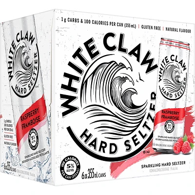 BCLIQUOR White Claw - Raspberry Can