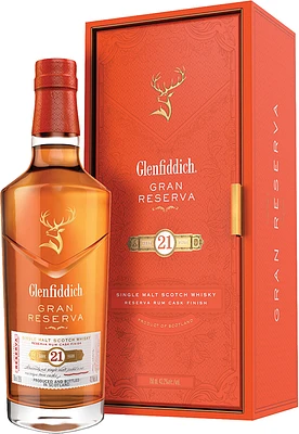 BCLIQUOR Glenfiddich - 21 Year Old Gran Rum Cask Finish