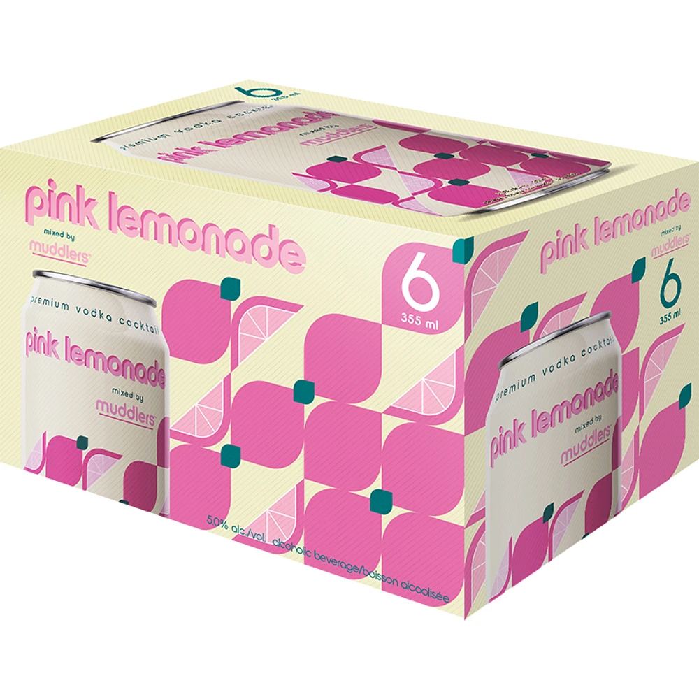 BCLIQUOR Muddlers - Vodka Pink Lemonade Can