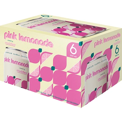 BCLIQUOR Muddlers - Vodka Pink Lemonade Can