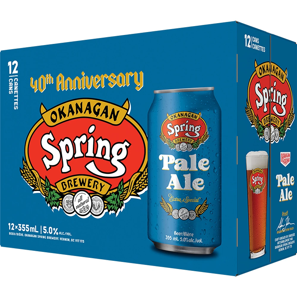 BCLIQUOR Okanagan Spring - Pale Ale Can