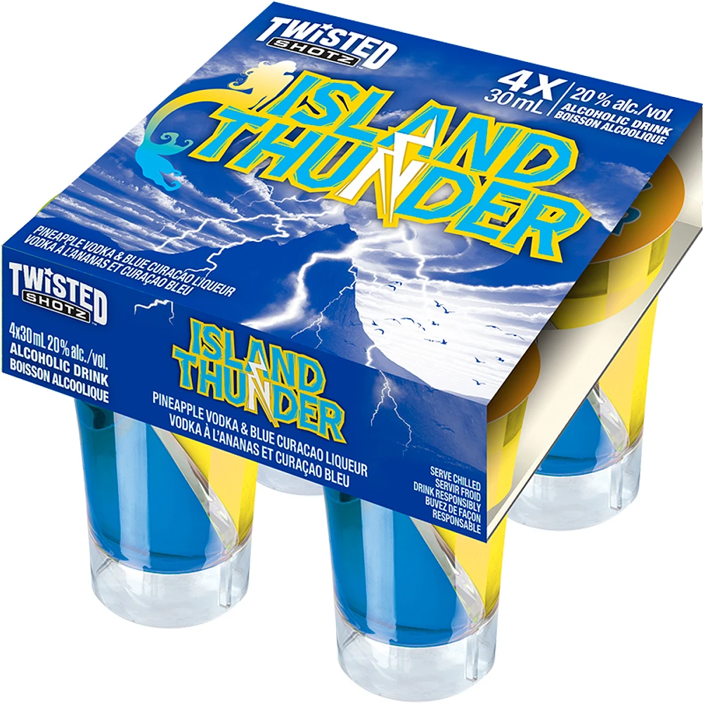 BCLIQUOR Twisted Shotz - Island Thunder