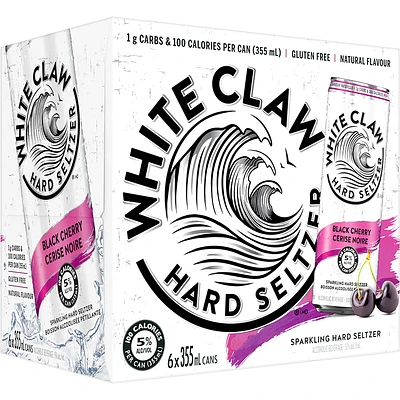 BCLIQUOR White Claw - Black Cherry Can