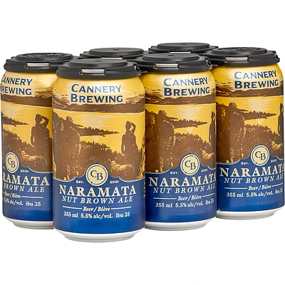 BCLIQUOR Cannery Brewing - Naramata Nut Brown Ale 6 Cans