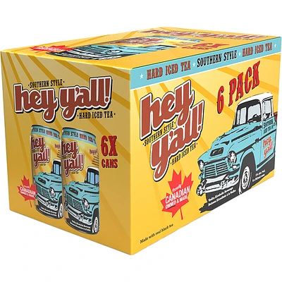 BCLIQUOR Hey Y'all - Hard Iced Tea Can