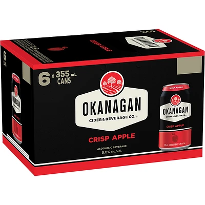 BCLIQUOR Okanagan Apple Ciders - Crisp Apple Can