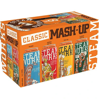 BCLIQUOR Steamworks - Mash-up 8 Tall Can Pack