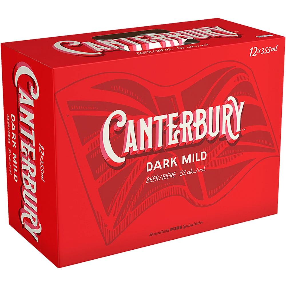 BCLIQUOR Pacific Western - Canterbury Dark Mild Can