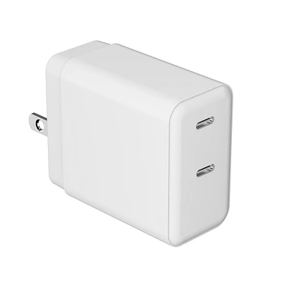 jump+ PD 65W Dual USB-C GaN Power Adapter