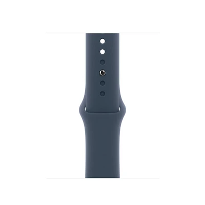 Apple Watch 45mm Storm Blue Sport Band - M/L