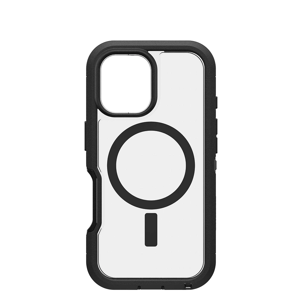 Otterbox Defender XT with MagSafe for iPhone 16 Plus - Clear / Black Dark Side