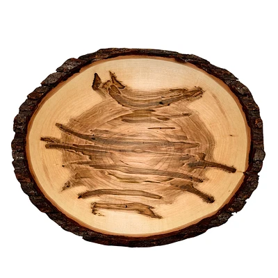 Handcrafted Ambrosia Maple Bowl with Bark