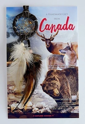 First Nations Dream Catcher - Canadian Animals Spirit