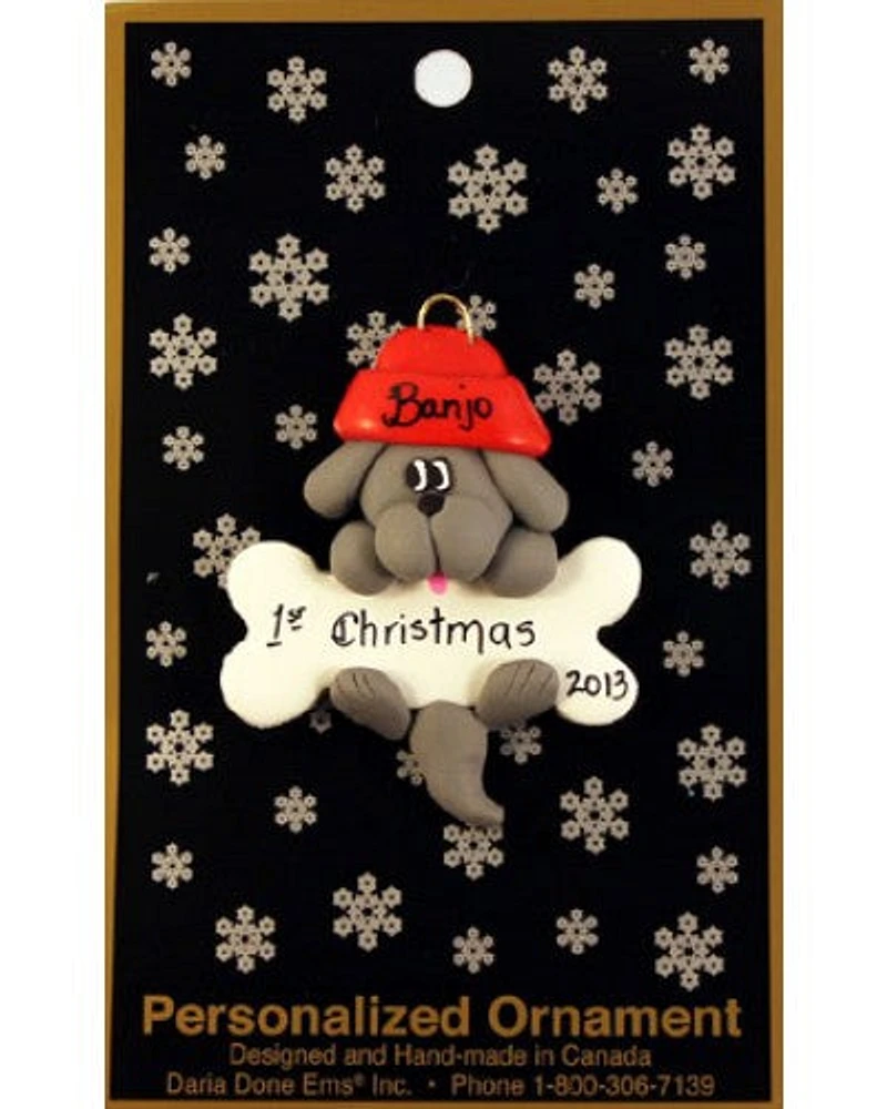 Dog & Bone Ornament