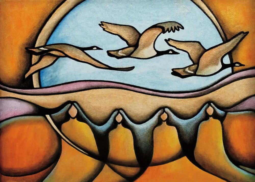 "Merging Earth & Sky" - Nathalie Coutou