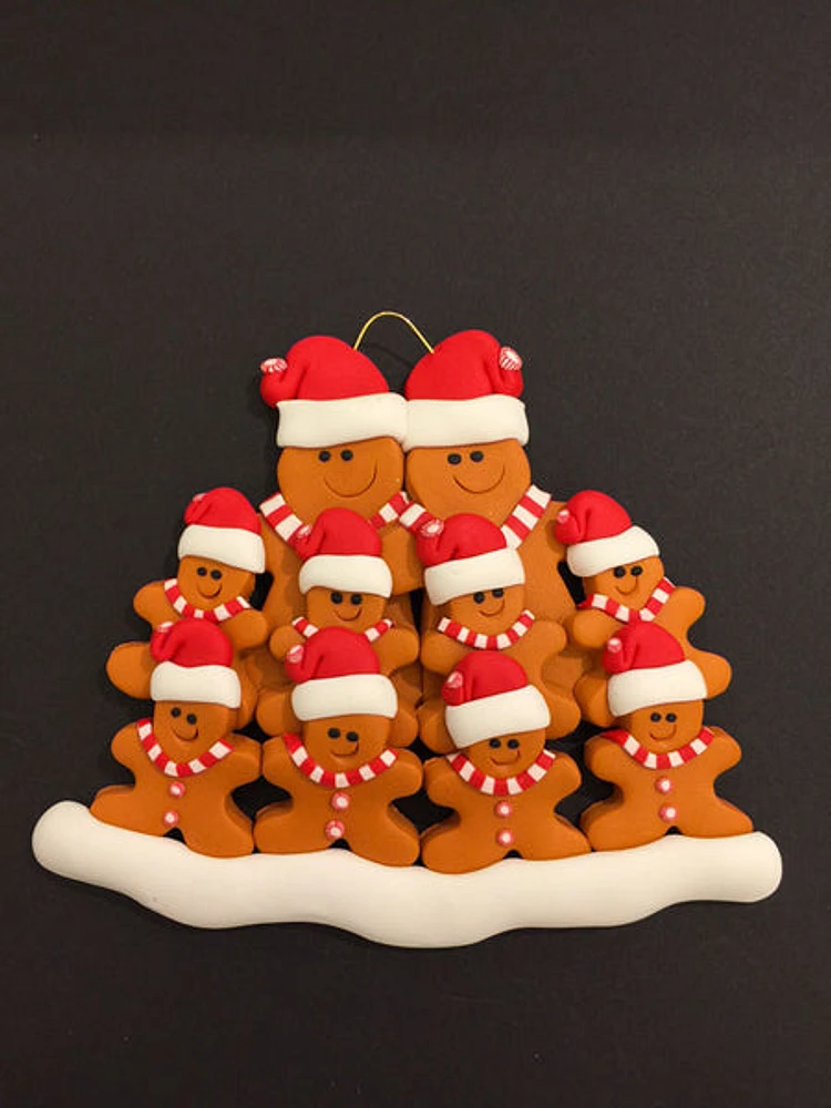 Ginger Bread Family of Ornament