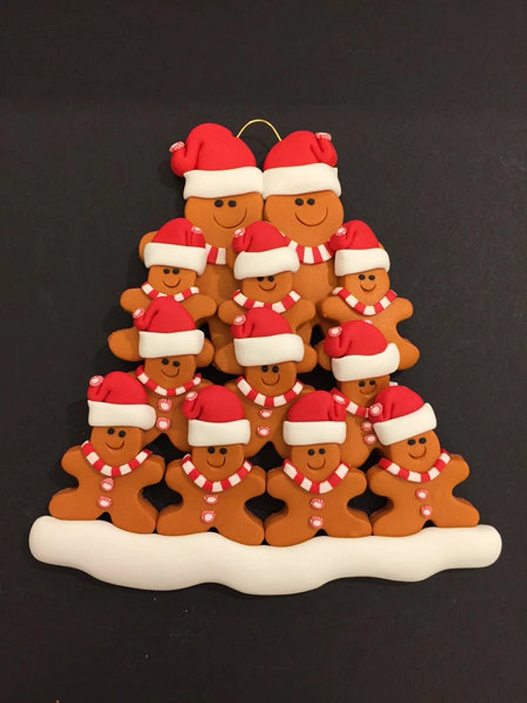 Ginger Bread Family of Ornament
