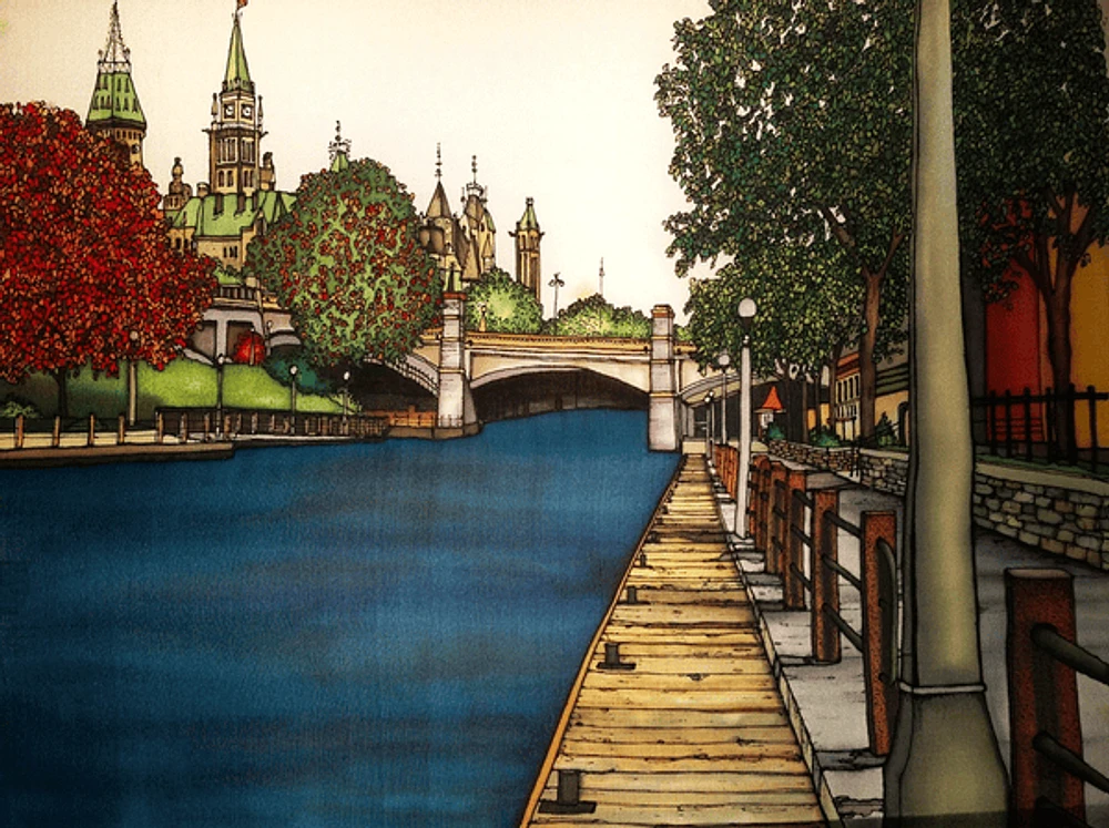 Ottawa Collection - Rideau Canal Print #168