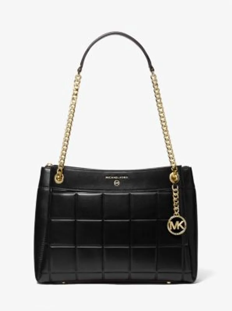 Michael Kors Susan Medium Quilted Leather Shoulder Bag