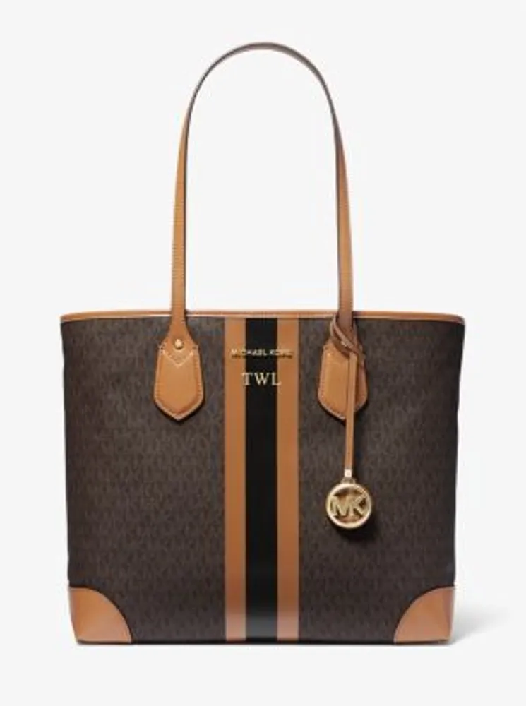 Michael Kors Eva Large Logo Stripe Tote Bag | Square One