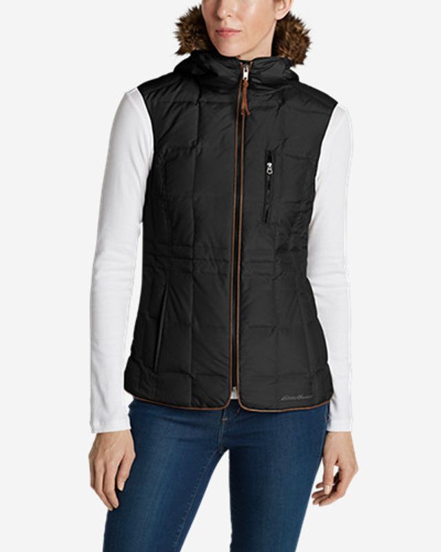 eddie bauer microlight down vest