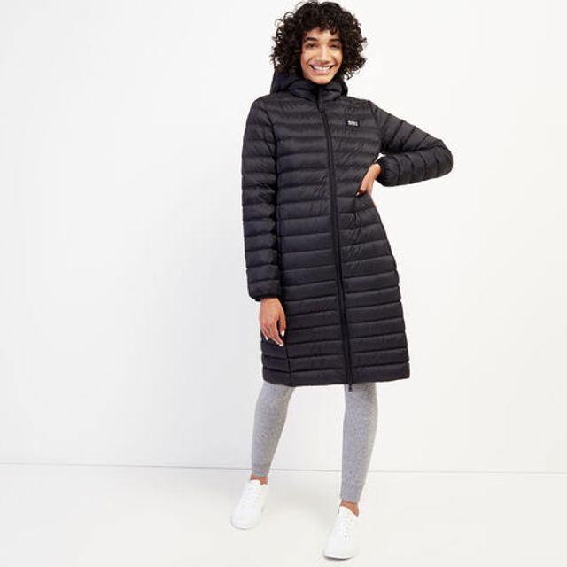 roots packable down jacket