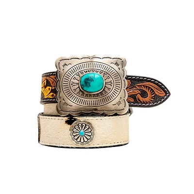 Klepto Hand Tooled Belt