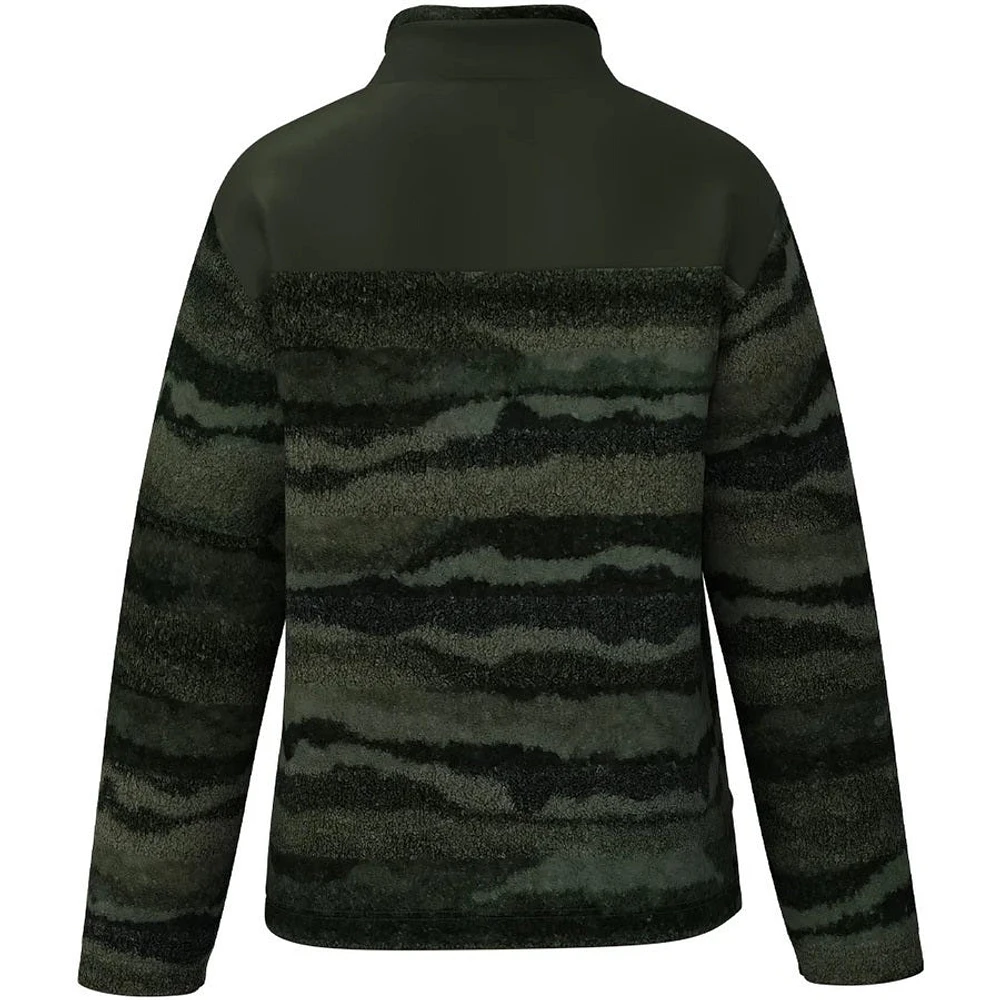 Sherpa Fleece Pullover - Green