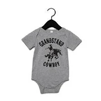 Grandstand Cowboy Bodysuit - Grey