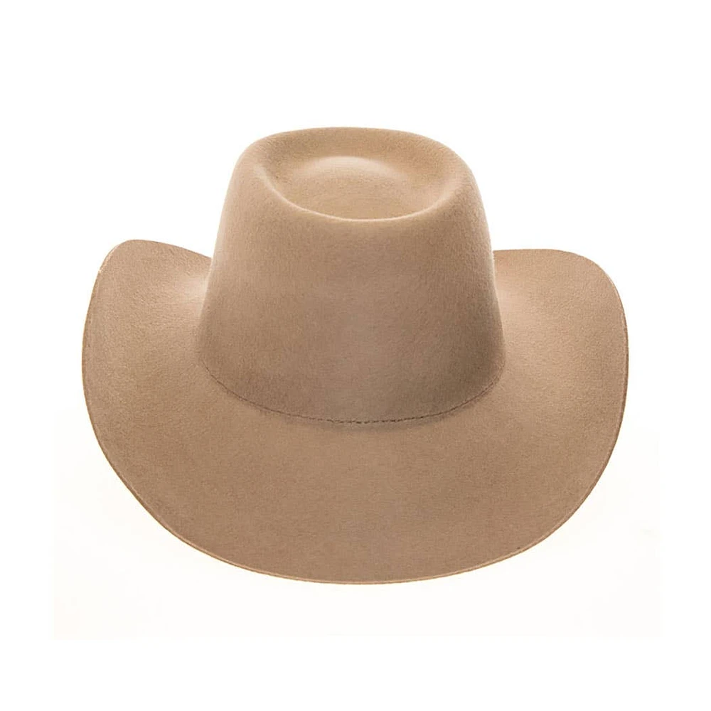 Wool Gambler Cowboy Hat - 100% Australian Wool