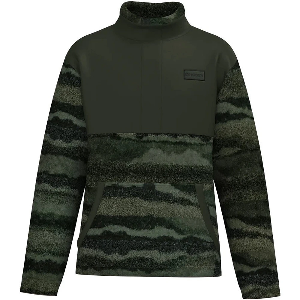 Sherpa Fleece Pullover - Green