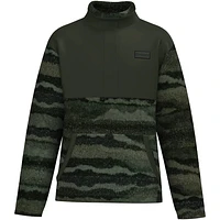 Sherpa Fleece Pullover - Green