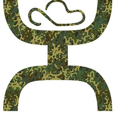 Hooey Camo Sticker
