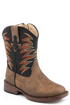 Toddler - Clint Black/Tan Boot