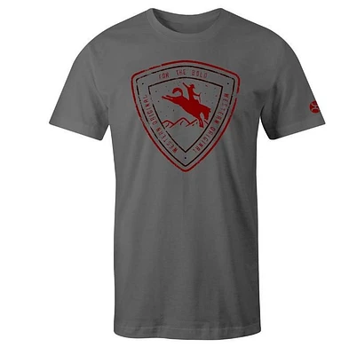 Summit Grey with Red Hooey T-Shirt