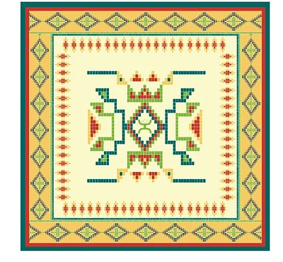Beaded Cheer Wild Rag