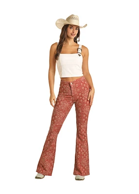 Reversible Red Bandana Flare