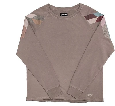 Ladies Homey Pullover - W/Multi-Color