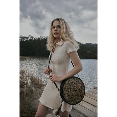 Magnolia Morn Round Bag