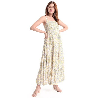Bohera Electric White Dress