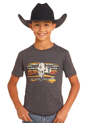 Graphic T - Charcoal